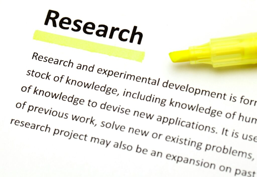 Definition of research