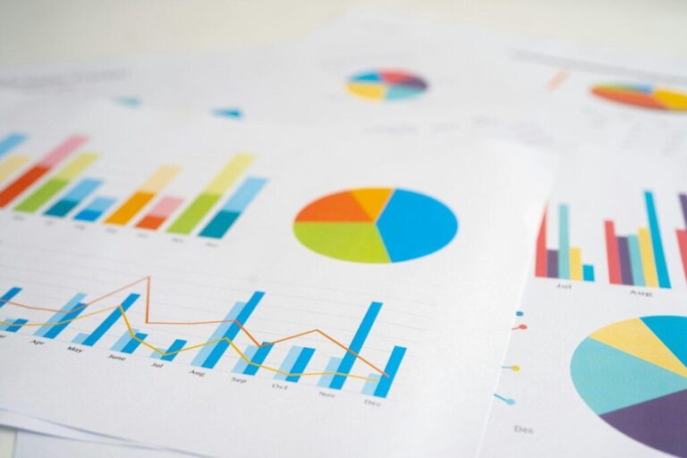 chart graph static data paper for analysis account business trade.